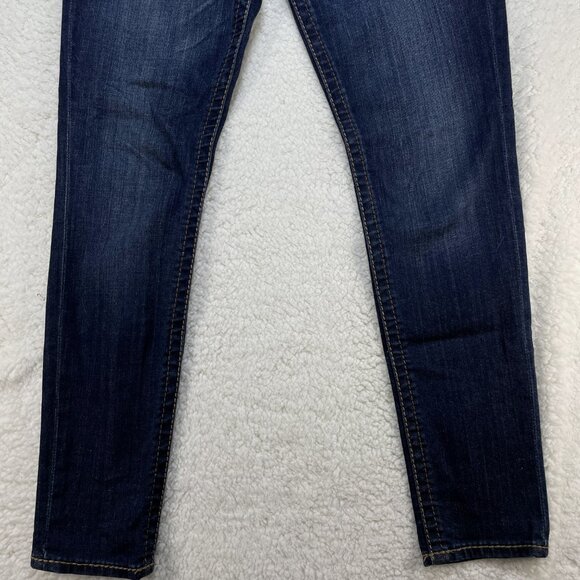 Kut from the Kloth Jeans Womens Sz 8 Blue Low Rise Ankle Skinny Denim 31x30 - Picture 3 of 13